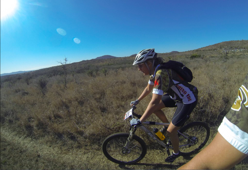 mtb in a game park in Limpopo